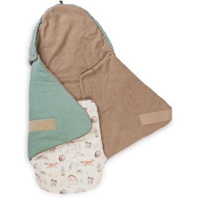 ULLENBOOM Babydecke - Beige, Grün, Weiß - 90x100 cm, Junge/Mädchen ULLENBOOM Babydecke - Beige, Grün, Weiß - 90x100 cm, Junge/Mädchen
