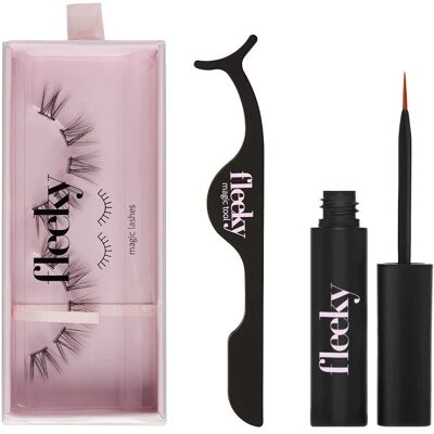 Kit Ciglia Magiche Fleeky - Passione - Set di Extender per Ciglia con Colla e Applicatore Kit Ciglia Magiche Fleeky - Passione - Set di Extender per Ciglia con Colla e Applicatore