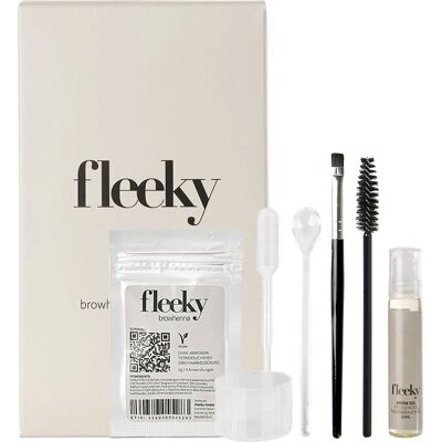 Fleeky Browhenna-Kit - Hellbraun - Augenbrauenfärbeset Fleeky Browhenna-Kit - Hellbraun - Augenbrauenfärbeset