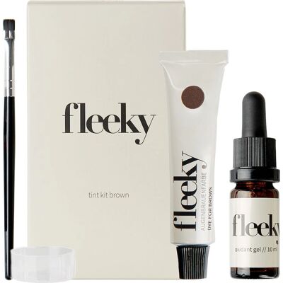 Fleeky Wenkbrauw Tinture Kit - Semi-permanent, Waterbestendig, 3 Tinten Fleeky Wenkbrauw Tinture Kit - Semi-permanent, Waterbestendig, 3 Tinten