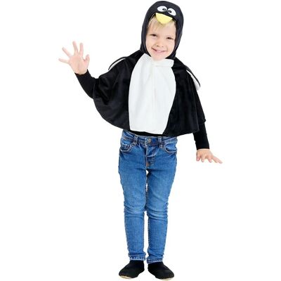 buttinette Kinder-Pinguin Kostüm - Unisex - Schwarz buttinette Kinder-Pinguin Kostüm - Unisex - Schwarz