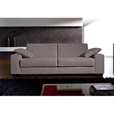 BALI Norwalk Schlafsofa - Silber-Beige - Ausklappfunktion BALI Norwalk Schlafsofa - Silber-Beige - Ausklappfunktion