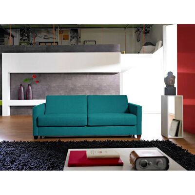 BALI Norwalk Schlafsofa - Türkis - Mit Unterfederung & Matratze BALI Norwalk Schlafsofa - Türkis - Mit Unterfederung & Matratze