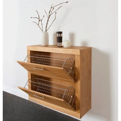 VOGL MÖBELFABRIK - Simone - Eiche-Optik - 89x32x85 cm - Schuhschrank VOGL MÖBELFABRIK - Simone - Eiche-Optik - 89x32x85 cm - Schuhschrank