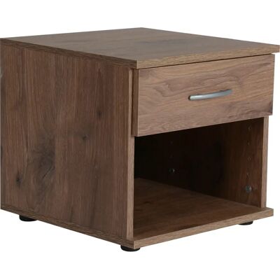 Vogl MöbelFabrik Nachttisch - Serie 1191, 40x36cm, Braun Vogl MöbelFabrik Nachttisch - Serie 1191, 40x36cm, Braun