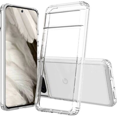JT Berlin Pankow Klarsicht Handyhülle - Stoßdämpfende transparente Hülle für Google Pixel 8 JT Berlin Pankow Klarsicht Handyhülle - Stoßdämpfende transparente Hülle für Google Pixel 8
