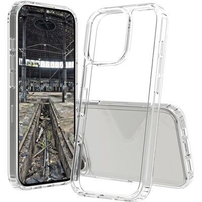 JT Berlin Pankow Klare Handyhülle für iPhone 16 Pro Max - Transparent Schutzcase JT Berlin Pankow Klare Handyhülle für iPhone 16 Pro Max - Transparent Schutzcase