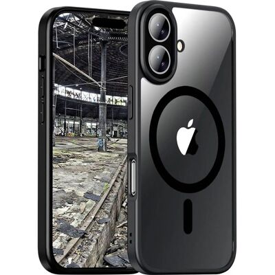 Apple iPhone 16 Plus Hülle - Transparent, MagSafe, Stoßfest Apple iPhone 16 Plus Hülle - Transparent, MagSafe, Stoßfest