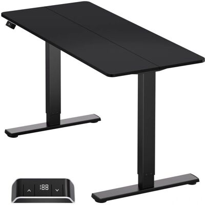 Onkron - WDT221E-B - Largeur 140 cm - Bureau assis-debout - Publicité Onkron - WDT221E-B - Largeur 140 cm - Bureau assis-debout - Publicité