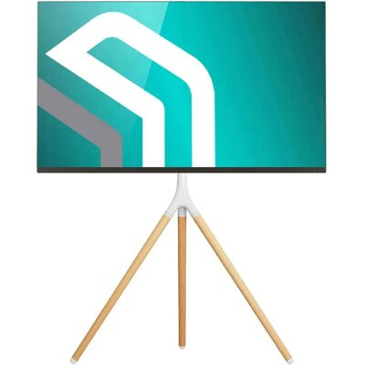 Support TV Tripode Onkron TS1220-W - 32-65" VESA 400x400 - Publicité Support TV Tripode Onkron TS1220-W - 32-65" VESA 400x400 - Publicité