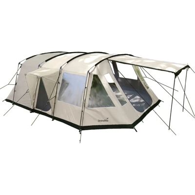 Tente Familiale Skandika Nordland 6 Personnes - Imperméable, Moustiquaires, Montage Facile - Publicité Tente Familiale Skandika Nordland 6 Personnes - Imperméable, Moustiquaires, Montage Facile - Publicité