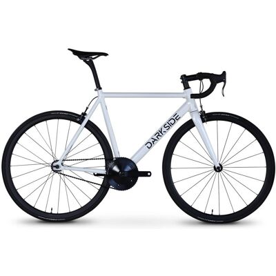 DARKSIDE - Mannheim Urban - Blanc - Roues aluminium 30mm - Vélo - Publicité DARKSIDE - Mannheim Urban - Blanc - Roues aluminium 30mm - Vélo - Publicité