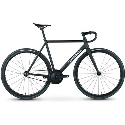 Vélo de piste Darkside Mannheim Cross en noir mat - 700x28C - Publicité Vélo de piste Darkside Mannheim Cross en noir mat - 700x28C - Publicité