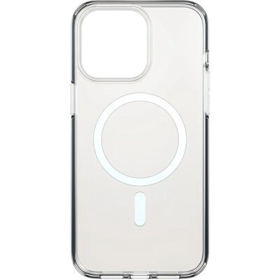 Coque transparente Black Rock Mag iPhone 15 Pro Max - Résistante aux chocs - Publicité Coque transparente Black Rock Mag iPhone 15 Pro Max - Résistante aux chocs - Publicité