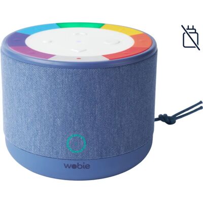 Wobie Blau 2.1 Tragbarer Bluetooth-Lautsprecher - Kinder Audio Spaß Wobie Blau 2.1 Tragbarer Bluetooth-Lautsprecher - Kinder Audio Spaß