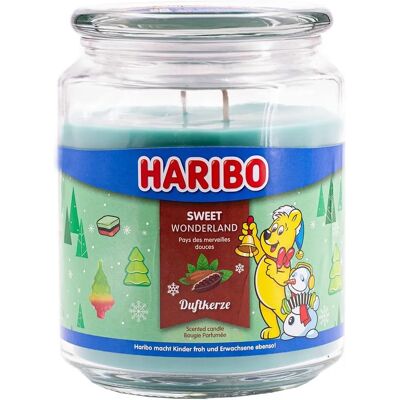 Haribo Sweet Wonderland Christmas Candle - 510g Scented Candle Haribo Sweet Wonderland Christmas Candle - 510g Scented Candle
