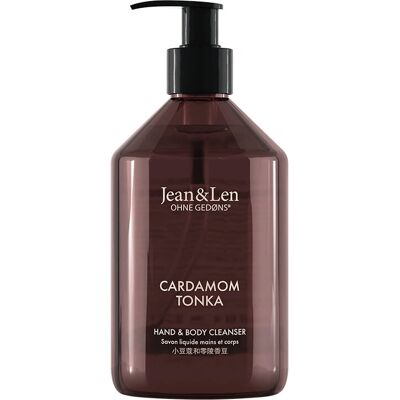 Jean & Len Hand & Body Cleanser Kardemom - Douchegel & Lichaamswas Jean & Len Hand & Body Cleanser Kardemom - Douchegel & Lichaamswas
