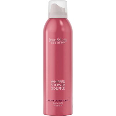 Jean&Len - Gel douche en mousse Pivoine & Lychee - Mousse douche Jean&Len - Gel douche en mousse Pivoine & Lychee - Mousse douche