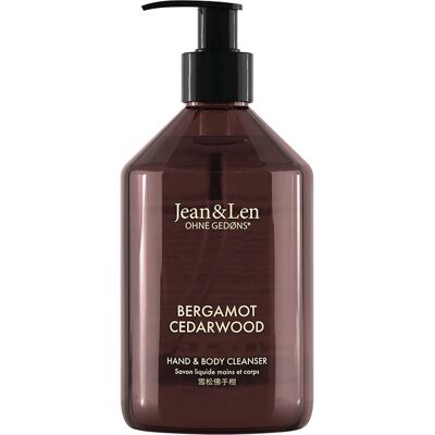 Jean & Len Bergamot & Cedarwood Douchegel - Shower Gel & Body Wash Jean & Len Bergamot & Cedarwood Douchegel - Shower Gel & Body Wash