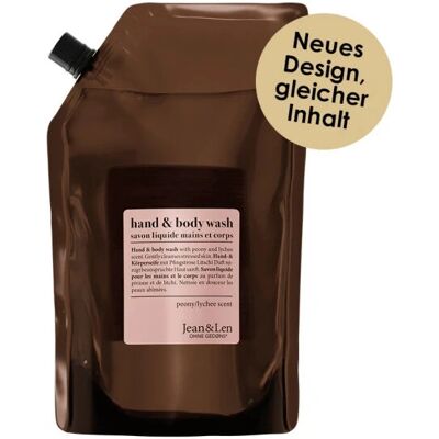 Jean & Len 2800101073 Savon Liquide - Pivoine & Litchi - 1500ml Jean & Len 2800101073 Savon Liquide - Pivoine & Litchi - 1500ml