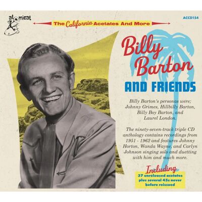 Billy Barton Álbum Usado - 1 Disco - Actualizado 02.06.2025 Billy Barton Álbum Usado - 1 Disco - Actualizado 02.06.2025