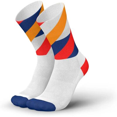 INCYLENCE Lauf Loops - Laufsocken - Weiß Orange Inferno INCYLENCE Lauf Loops - Laufsocken - Weiß Orange Inferno