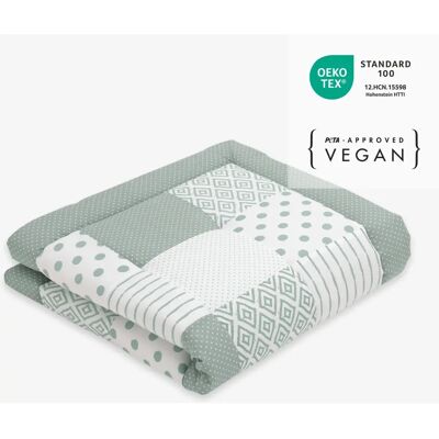 emma & noah Babysportmatte - Baumwolle, Polyester Mint - Spielmatte emma & noah Babysportmatte - Baumwolle, Polyester Mint - Spielmatte