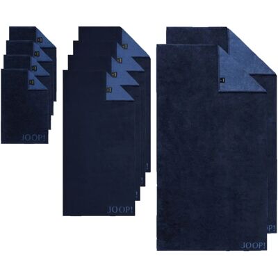 JOOP! - Handtuch Classic - Blau - 10er Pack - Handtuch-Set JOOP! - Handtuch Classic - Blau - 10er Pack - Handtuch-Set