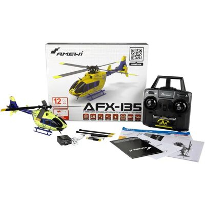Amewi AFX-135 Alpine Air Ambulance Elicottero - RC scala, pronto al volo Amewi AFX-135 Alpine Air Ambulance Elicottero - RC scala, pronto al volo