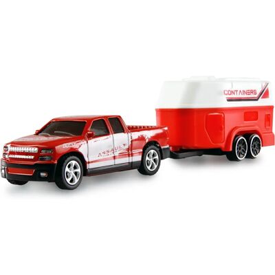 Amewi 22681 Radiostyrd RC Pickup Truck - Metallhus, 3 Växlar, 1:64 Amewi 22681 Radiostyrd RC Pickup Truck - Metallhus, 3 Växlar, 1:64