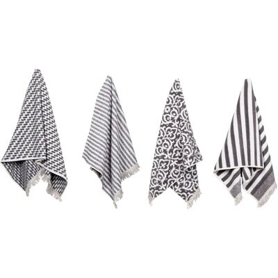 PAD Family Charcoal Gästhandtuch - Handtuchset 12st PAD Family Charcoal Gästhandtuch - Handtuchset 12st