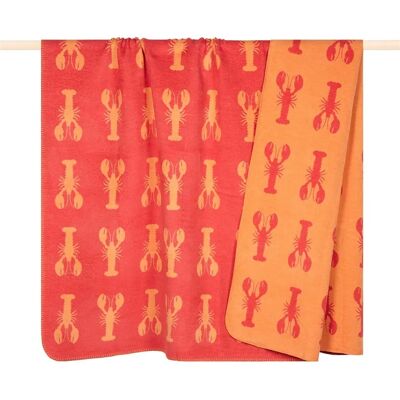 PAD - Lobster - Koralle - 150x200 cm - Wolldecke PAD - Lobster - Koralle - 150x200 cm - Wolldecke