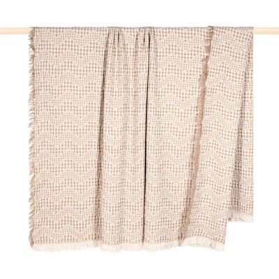 PAD - Waffle - Sand - 150x200 cm - Decke PAD - Waffle - Sand - 150x200 cm - Decke