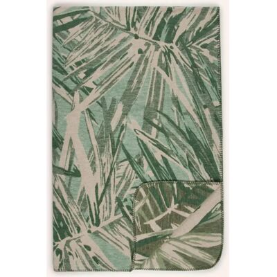 PAD Frond grün Baumwolle Wohndecken - Wohndecken PAD Frond grün Baumwolle Wohndecken - Wohndecken