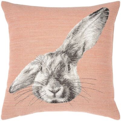 PAD Moo - Lachsfarben - 45x45 cm - Baumwolle/Polyester/Wolle/Viskose - Kissenhülle PAD Moo - Lachsfarben - 45x45 cm - Baumwolle/Polyester/Wolle/Viskose - Kissenhülle