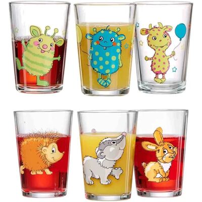 Ritzenhoff & Breker Kindergeschirr-Set - Tier- & Monster Gläser Ritzenhoff & Breker Kindergeschirr-Set - Tier- & Monster Gläser