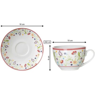 Ritzenhoff & Breker - Shanti - Paisley - 220 ml - Tasse Ritzenhoff & Breker - Shanti - Paisley - 220 ml - Tasse