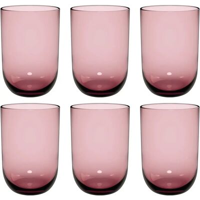 Villeroy & Boch Like Glass - Pink Trinkgläser, 6er Set Villeroy & Boch Like Glass - Pink Trinkgläser, 6er Set