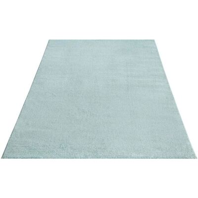 CARPET CITY FANCY900 Mint-Türkis 160x230cm 3D Streifen-Teppich CARPET CITY FANCY900 Mint-Türkis 160x230cm 3D Streifen-Teppich