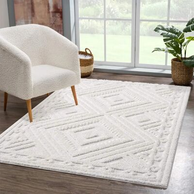 CARPET CITY Fokus777 Hochflor Boho-Teppich - Teppich CARPET CITY Fokus777 Hochflor Boho-Teppich - Teppich