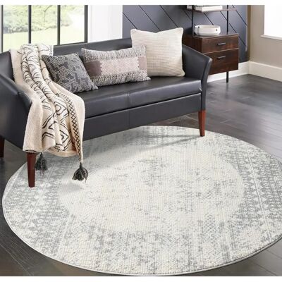 CARPET CITY Antik232 Rund 200cm Polyester Teppich - Teppich CARPET CITY Antik232 Rund 200cm Polyester Teppich - Teppich
