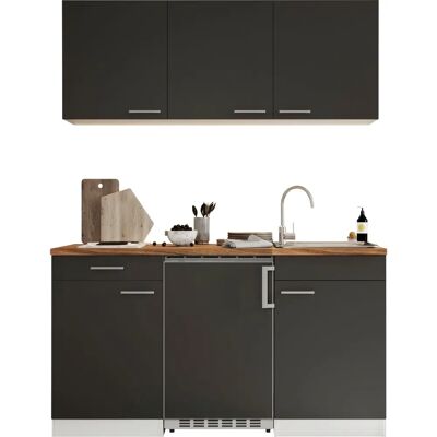 Respekta Luis Küchen Set - Duo Kochfeld, Weiße Schränke, 150x60cm Respekta Luis Küchen Set - Duo Kochfeld, Weiße Schränke, 150x60cm