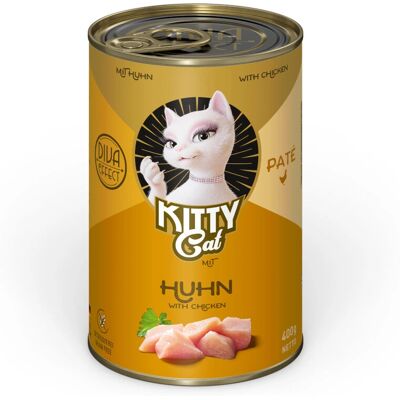 Kitty Cat Dorosły Pâté - Kurczak - Mokra karma Kitty Cat Dorosły Pâté - Kurczak - Mokra karma