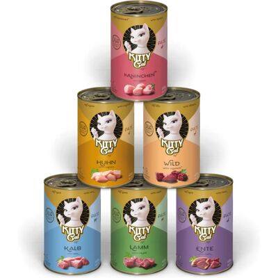 Kitty Cat Adult Pâté - Hög acceptans, glutenfri, 400g Kitty Cat Adult Pâté - Hög acceptans, glutenfri, 400g