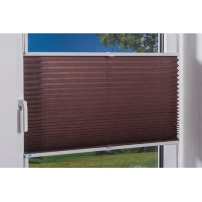 K-HOME - Klemmfix Pisa - braun mokka - Plissee K-HOME - Klemmfix Pisa - braun mokka - Plissee