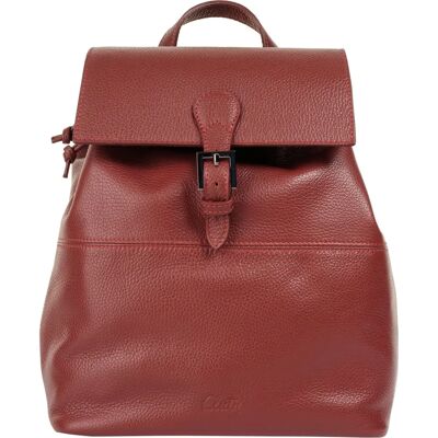Cityrucksack CLUTY - 26x31x14cm - Echtes Leder - Made in Italy - casual Cityrucksack CLUTY - 26x31x14cm - Echtes Leder - Made in Italy - casual