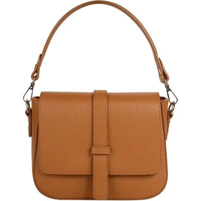 Samantha LOOK Cognac Leder Umhängetasche - Schultertasche Samantha LOOK Cognac Leder Umhängetasche - Schultertasche