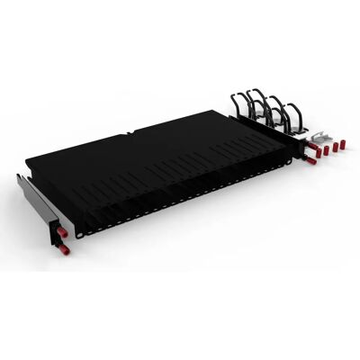 PATCHBOX PONEFRAME 19-Zoll-Rahmen Kit - Kabelmanagement-Panel PATCHBOX PONEFRAME 19-Zoll-Rahmen Kit - Kabelmanagement-Panel