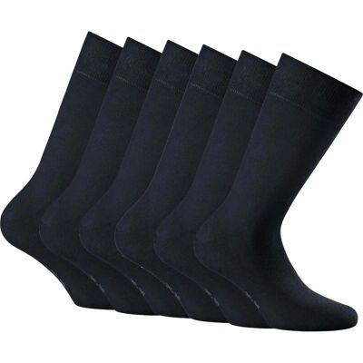 Rohner Cotton II Sokker - Unisex 6-pak - Komfortabel pasform Rohner Cotton II Sokker - Unisex 6-pak - Komfortabel pasform