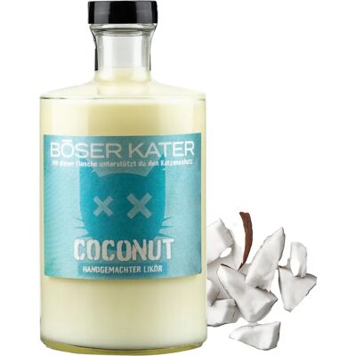 BÖSER KATER Kokos Likör - Cremig, Exotischer Geschmack - 15% Vol. - 0,5l BÖSER KATER Kokos Likör - Cremig, Exotischer Geschmack - 15% Vol. - 0,5l